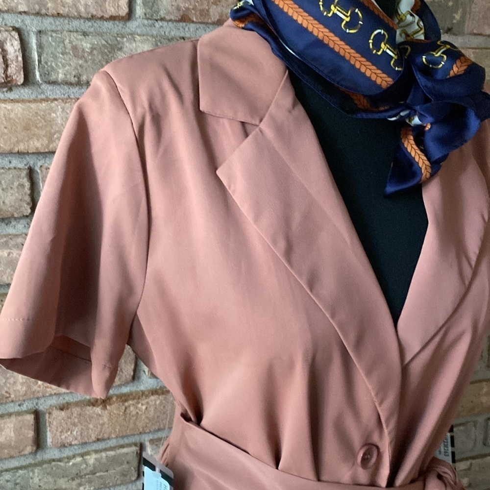 HYFVE Dusty Rose Blazer Dress - Picture 2 of 9